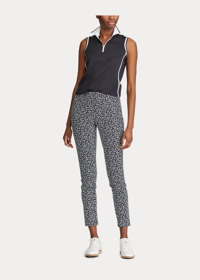 Women's Ralph Lauren Floral-Print Stretch Golf Pants | 860725MUF